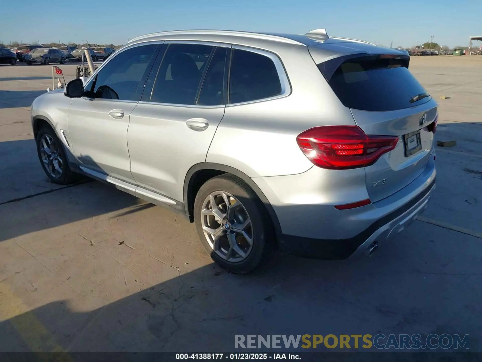 3 fotografías del automóvil dañado 5UXTY3C01L9B83655 BMW X3 2020