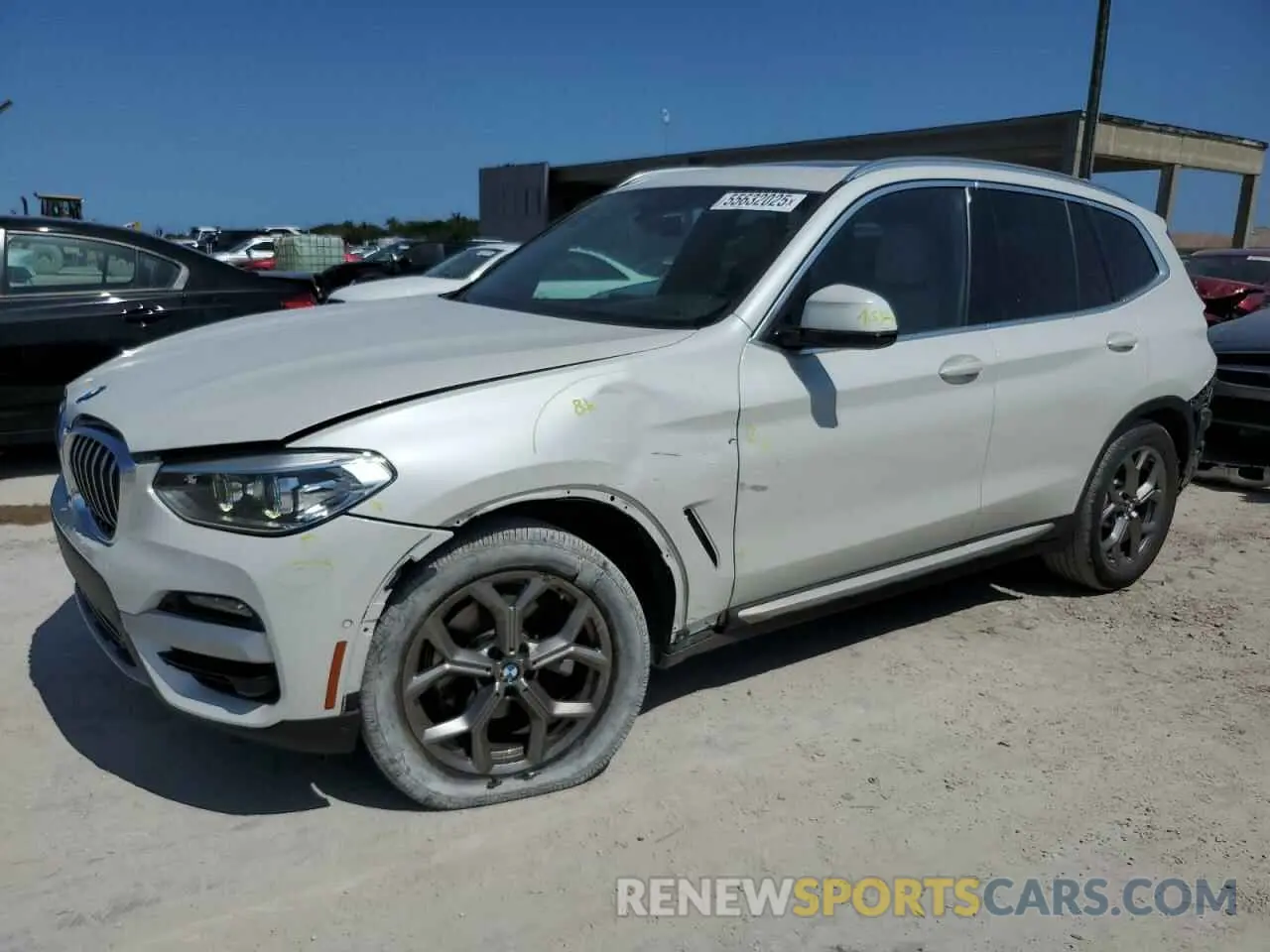 1 fotografías del automóvil dañado 5UXTY3C01L9C08778 BMW X3 2020