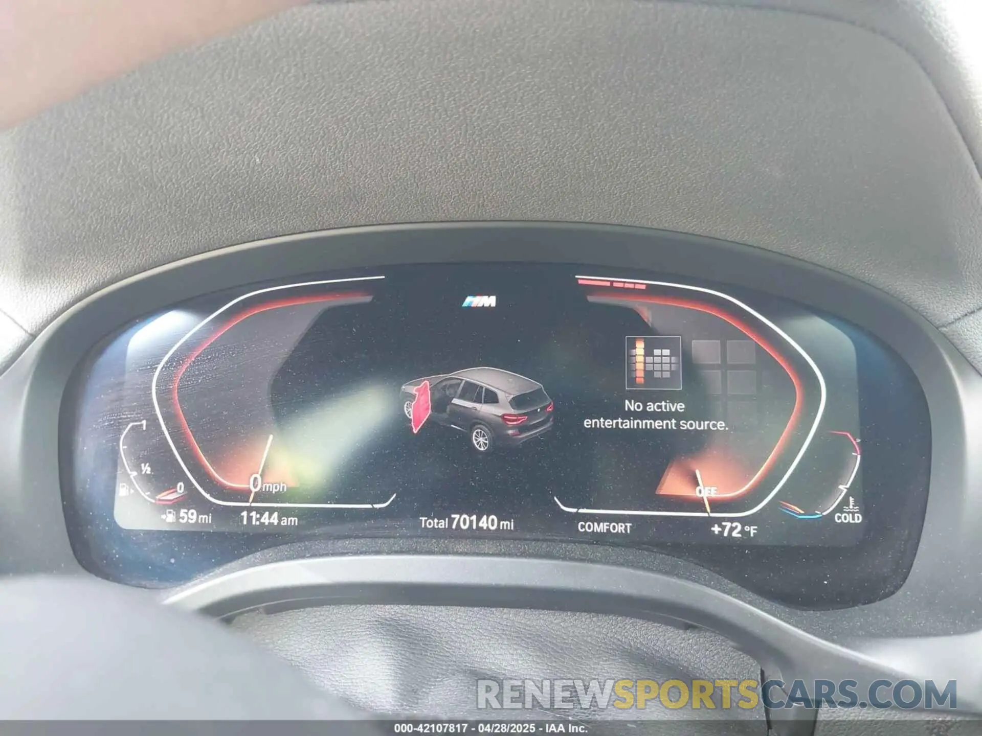 7 fotografías del automóvil dañado 5UXTY3C01L9C44244 BMW X3 2020