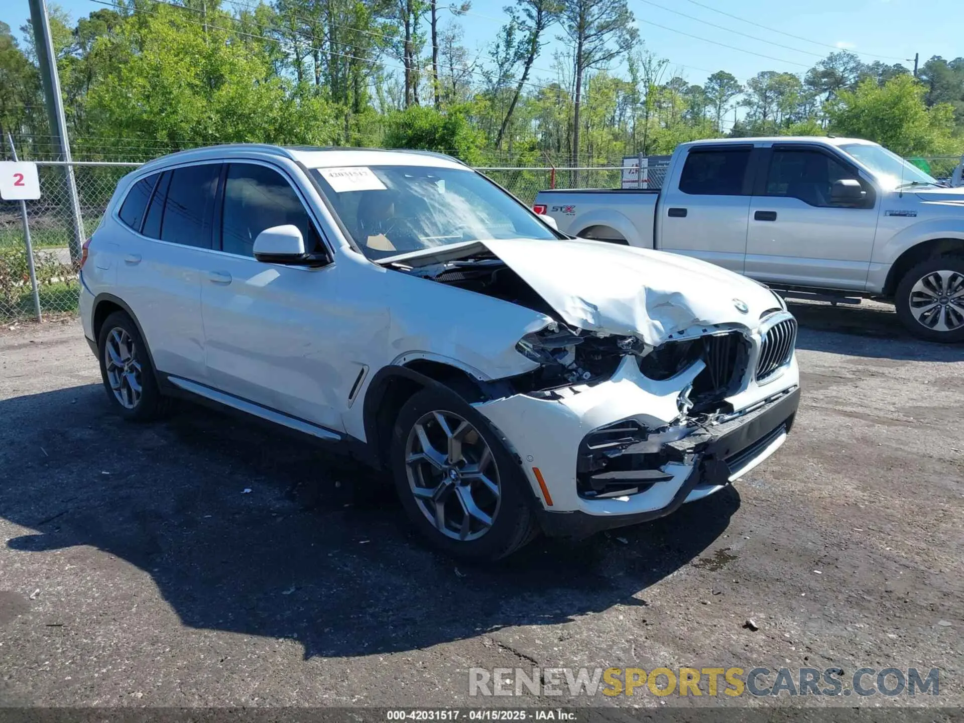 1 fotografías del automóvil dañado 5UXTY3C01L9D37085 BMW X3 2020