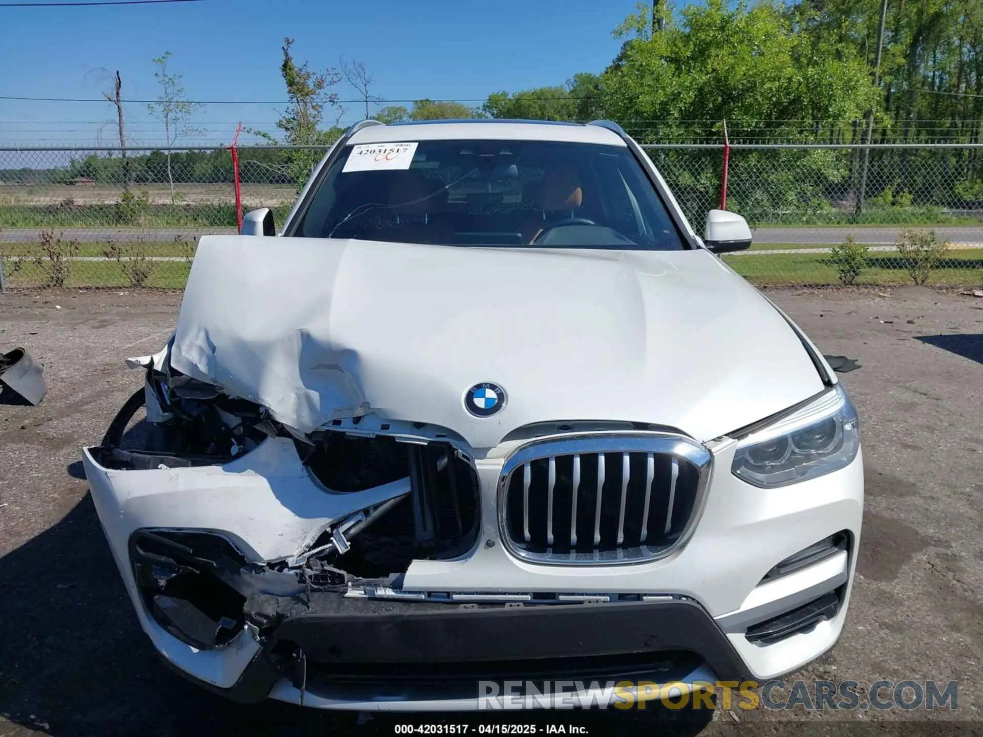12 fotografías del automóvil dañado 5UXTY3C01L9D37085 BMW X3 2020