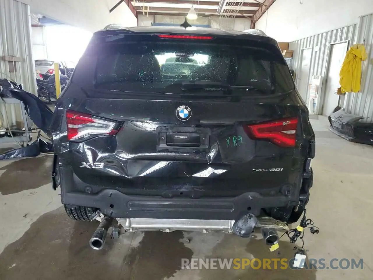 6 fotografías del automóvil dañado 5UXTY3C01LLU72325 BMW X3 2020