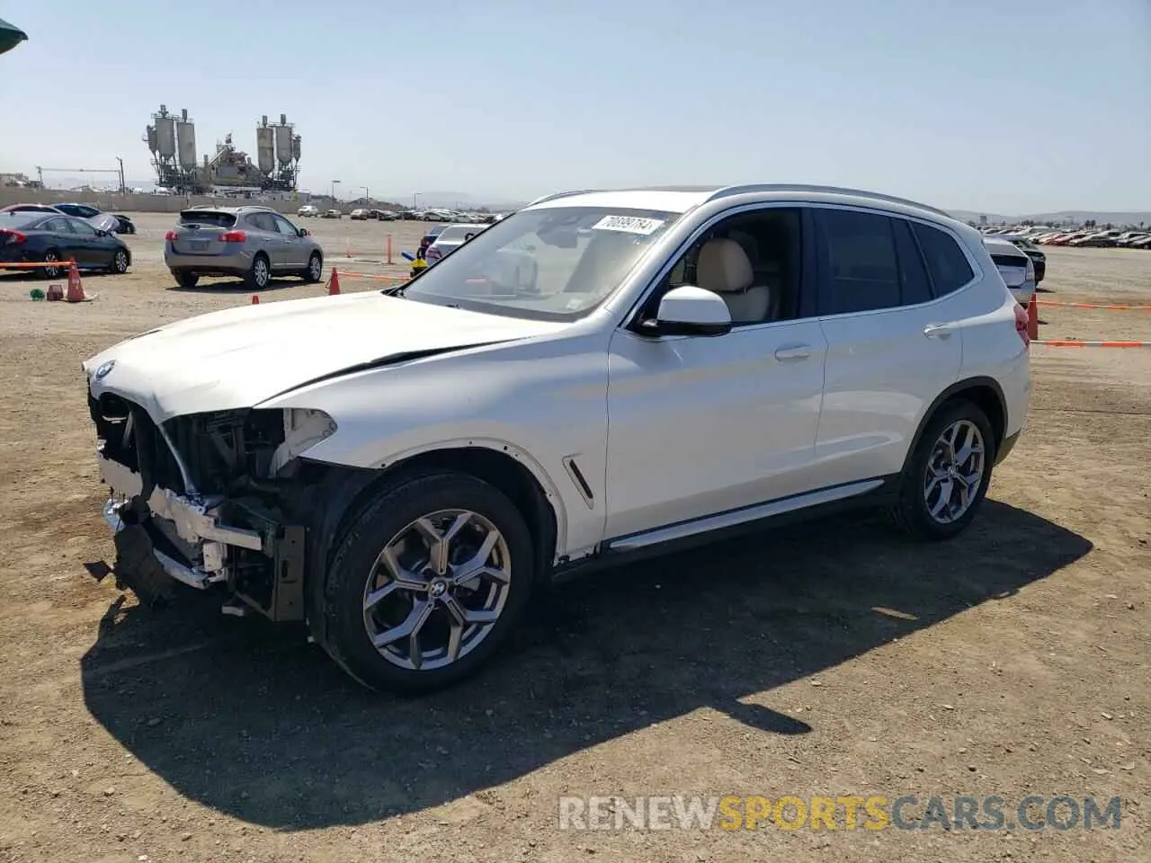 1 fotografías del automóvil dañado 5UXTY3C02L9C08126 BMW X3 2020