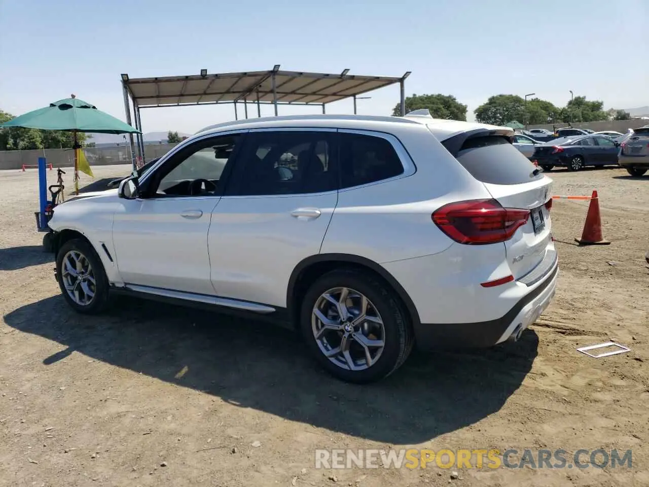 2 fotografías del automóvil dañado 5UXTY3C02L9C08126 BMW X3 2020