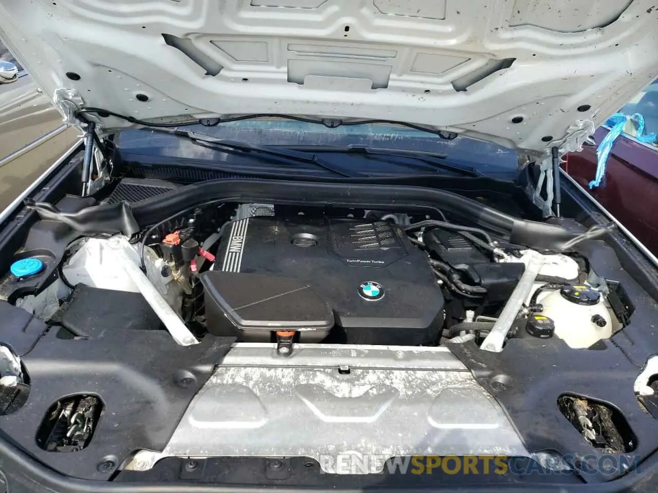 7 fotografías del automóvil dañado 5UXTY3C02L9C93369 BMW X3 2020