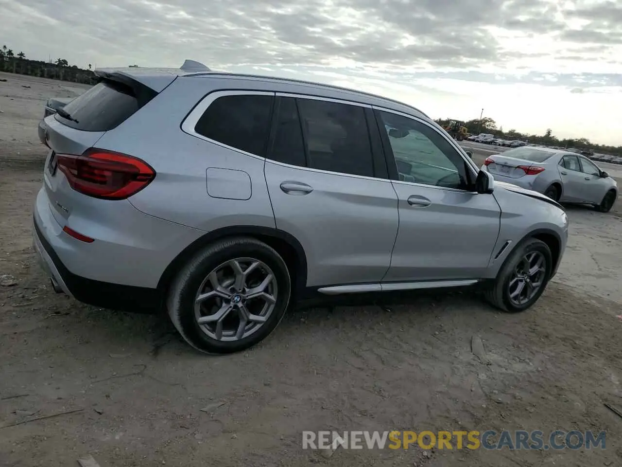 3 fotografías del automóvil dañado 5UXTY3C02L9D39248 BMW X3 2020