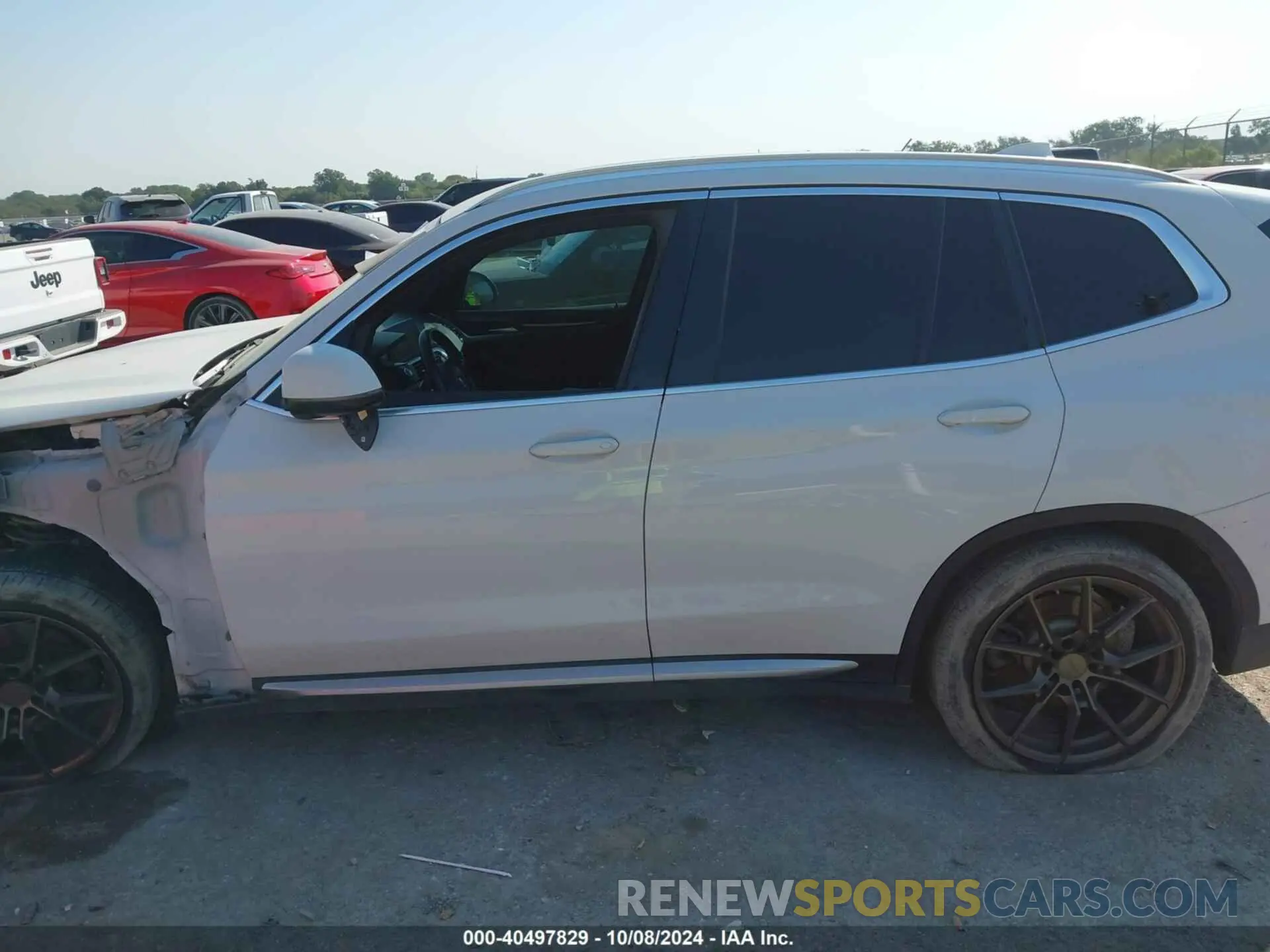 14 fotografías del automóvil dañado 5UXTY3C02LLU72575 BMW X3 2020