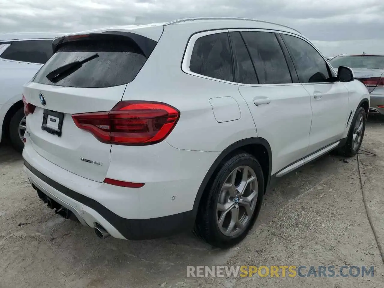 3 fotografías del automóvil dañado 5UXTY3C03L9B75721 BMW X3 2020