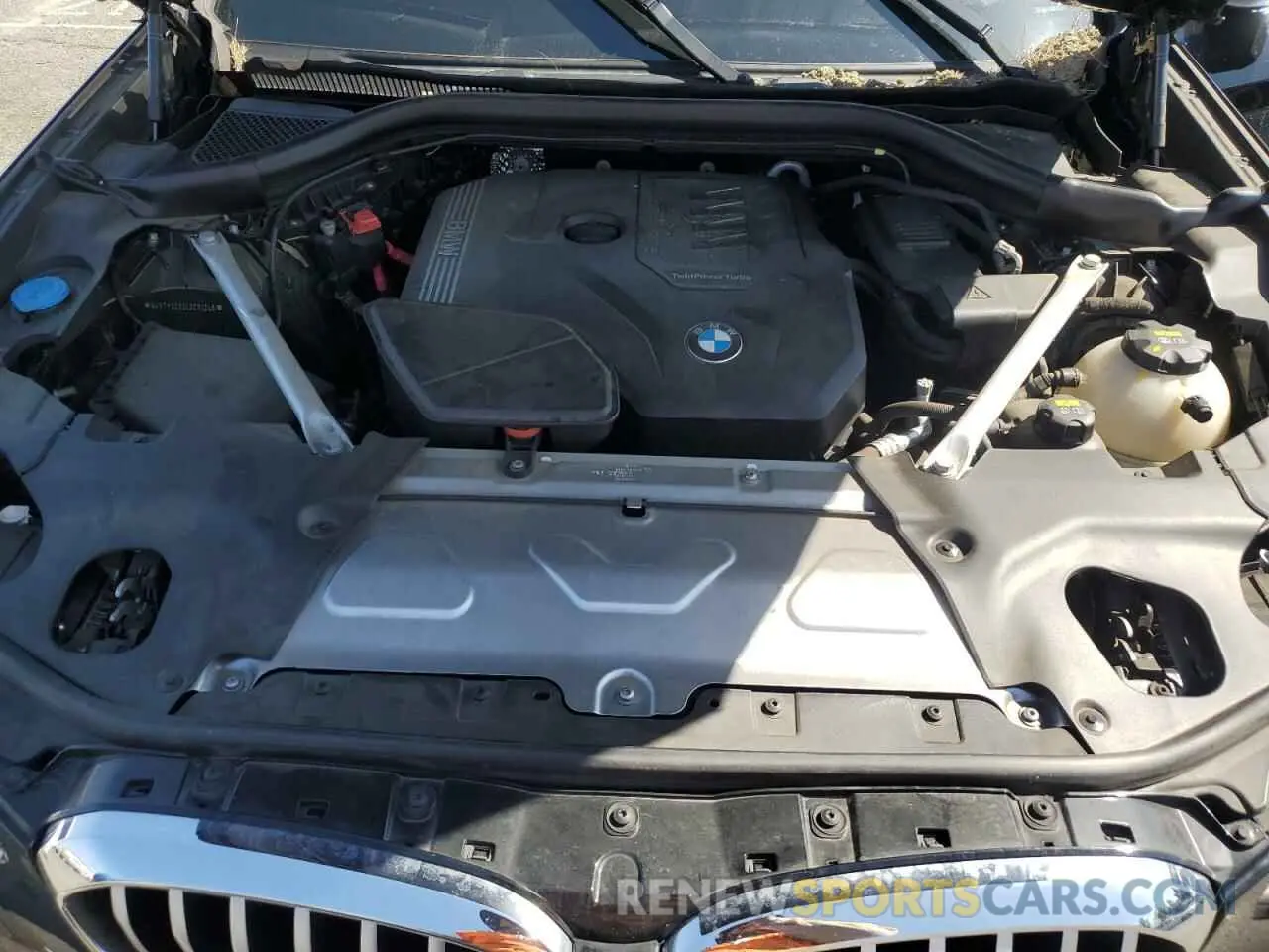12 fotografías del automóvil dañado 5UXTY3C03L9C81246 BMW X3 2020