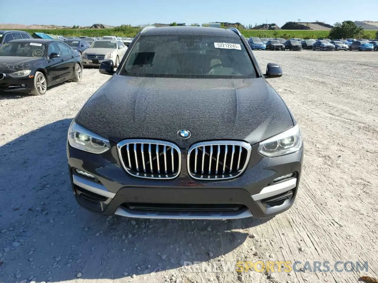 5 fotografías del automóvil dañado 5UXTY3C03L9D44524 BMW X3 2020