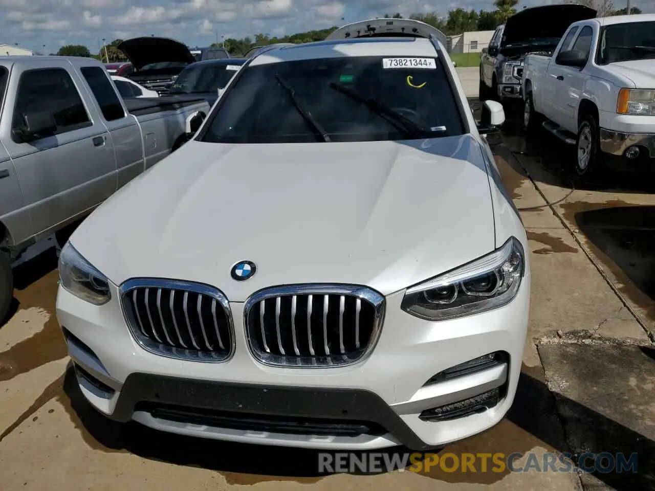 5 fotografías del automóvil dañado 5UXTY3C04L9B39777 BMW X3 2020