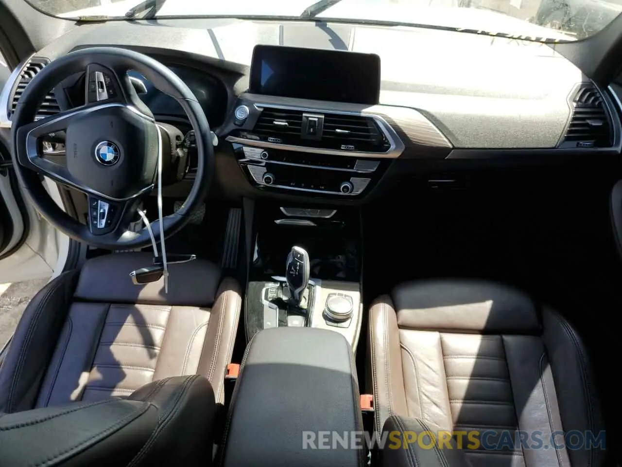8 fotografías del automóvil dañado 5UXTY3C04L9B39777 BMW X3 2020