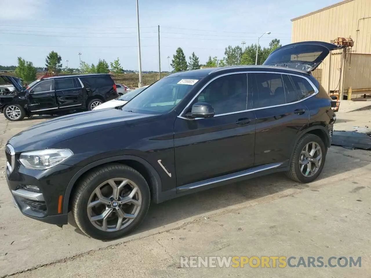 1 fotografías del automóvil dañado 5UXTY3C04L9B43778 BMW X3 2020