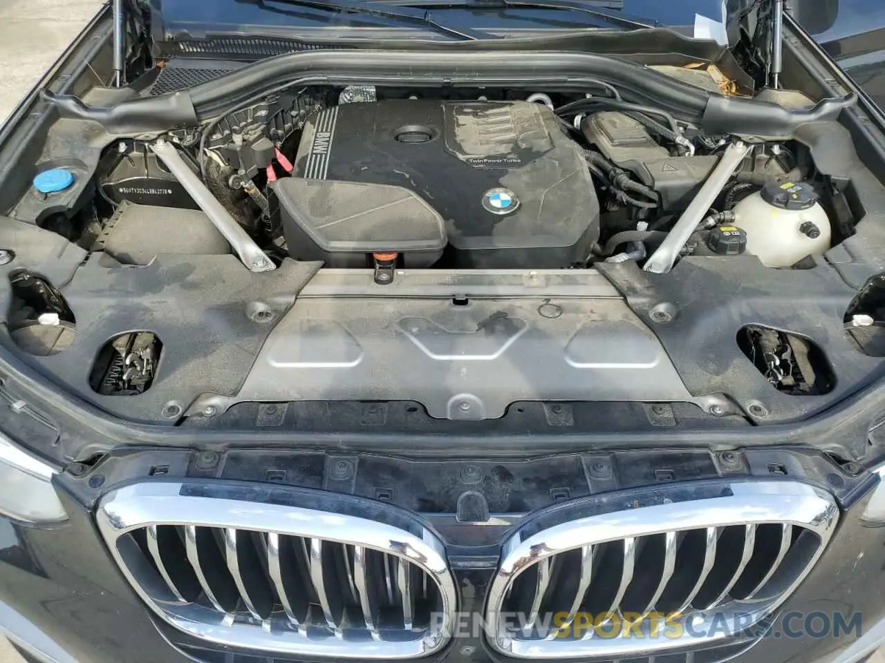 12 fotografías del automóvil dañado 5UXTY3C04L9B43778 BMW X3 2020