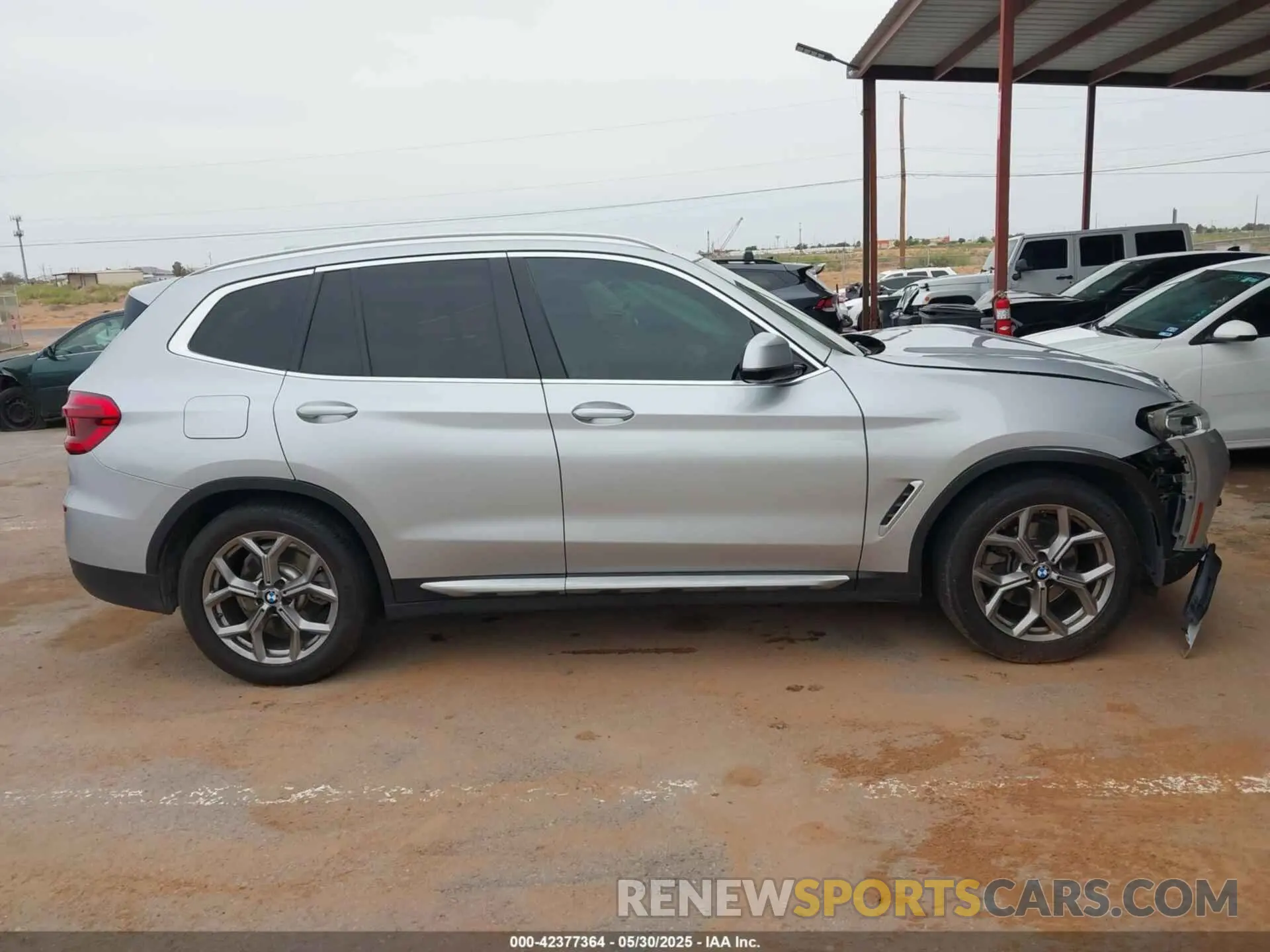 14 fotografías del automóvil dañado 5UXTY3C04L9C46134 BMW X3 2020
