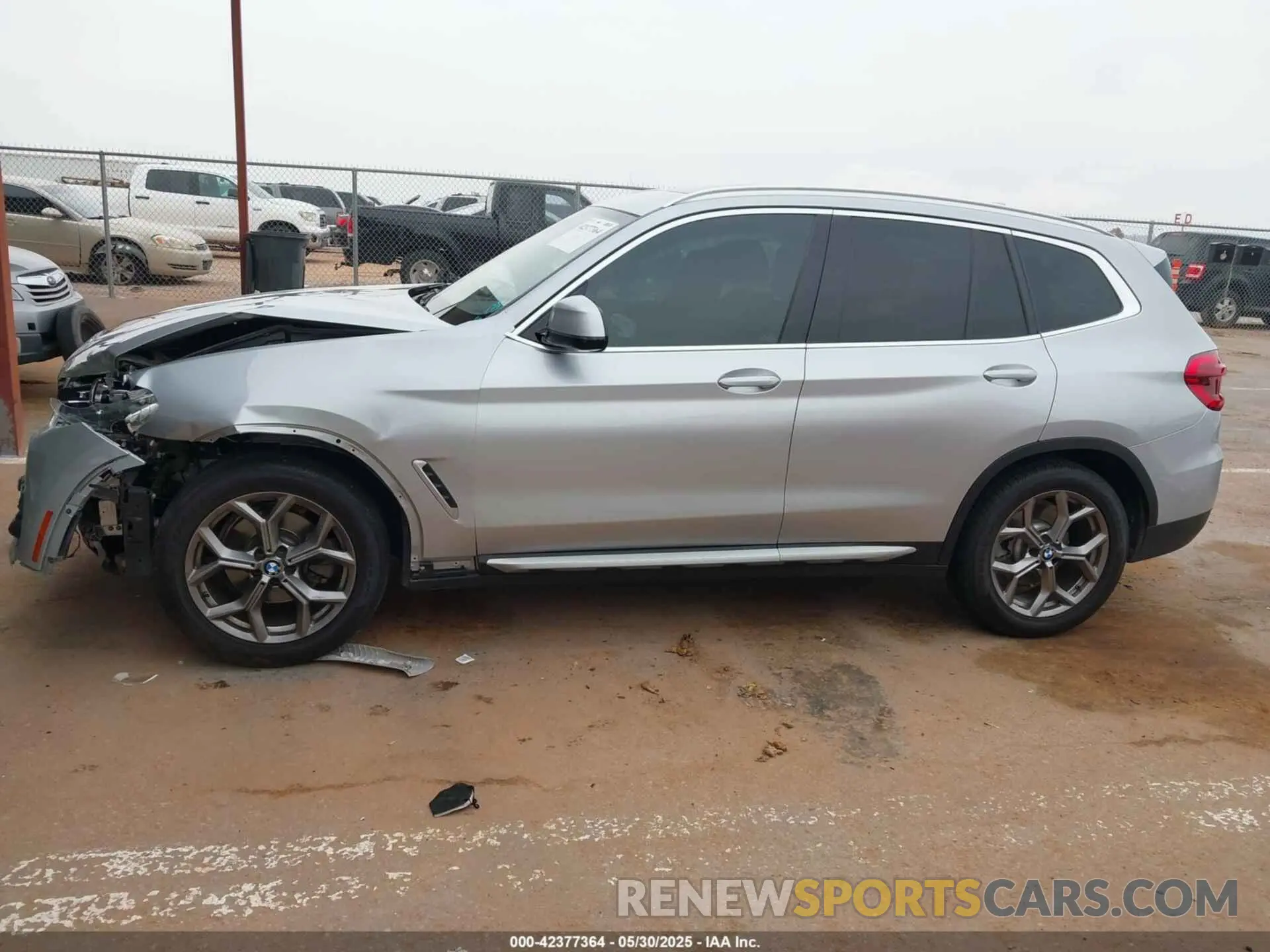 15 fotografías del automóvil dañado 5UXTY3C04L9C46134 BMW X3 2020