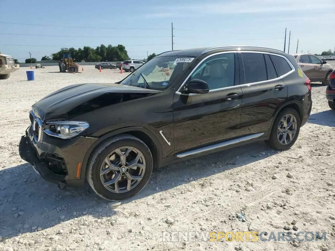 1 fotografías del automóvil dañado 5UXTY3C04L9D25223 BMW X3 2020