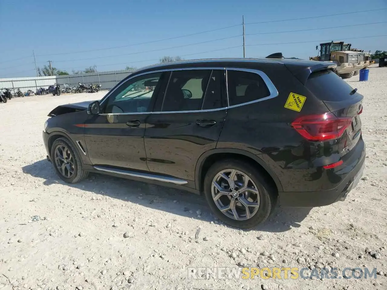 2 fotografías del automóvil dañado 5UXTY3C04L9D25223 BMW X3 2020
