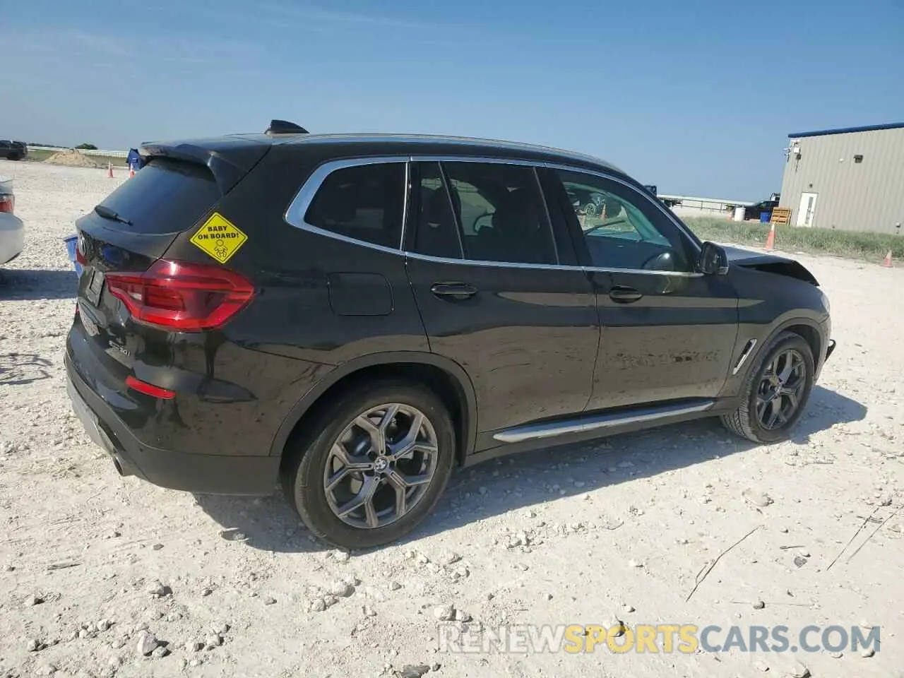 3 fotografías del automóvil dañado 5UXTY3C04L9D25223 BMW X3 2020