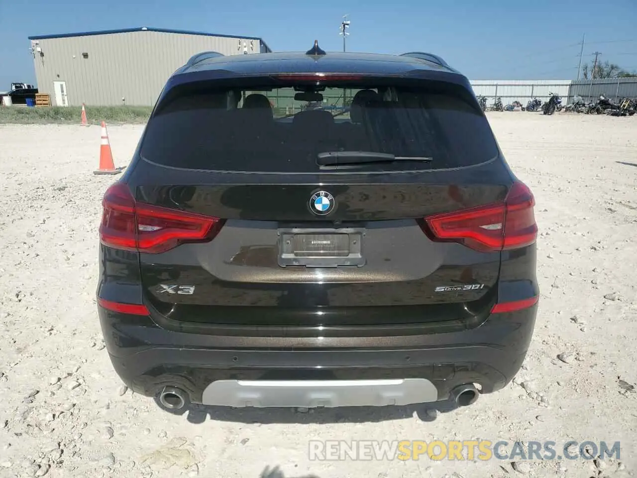 6 fotografías del automóvil dañado 5UXTY3C04L9D25223 BMW X3 2020