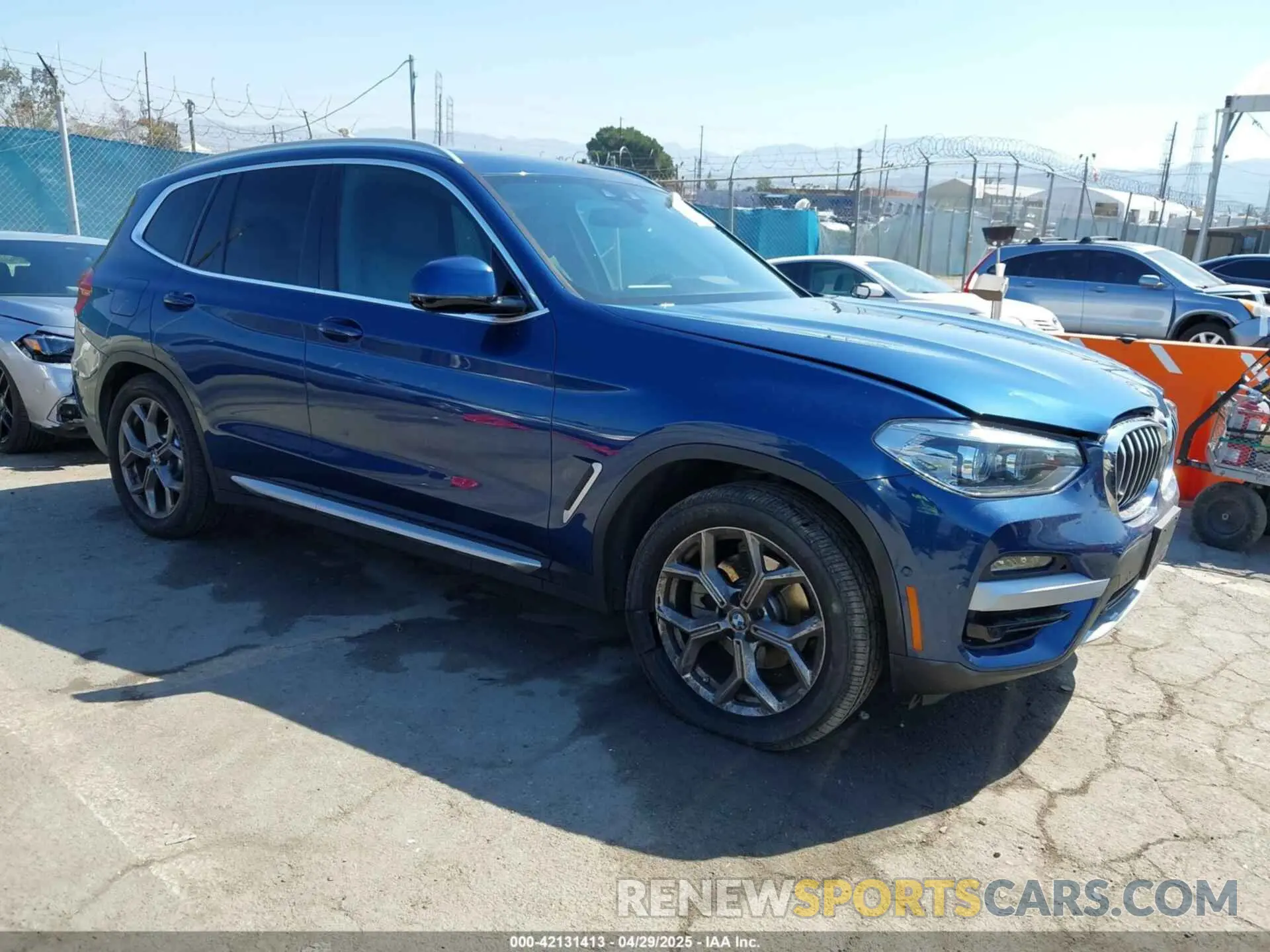 1 fotografías del automóvil dañado 5UXTY3C05L9D42497 BMW X3 2020