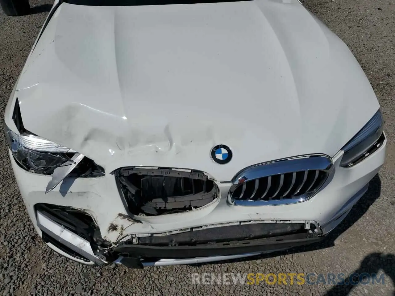 12 fotografías del automóvil dañado 5UXTY3C05L9D58537 BMW X3 2020
