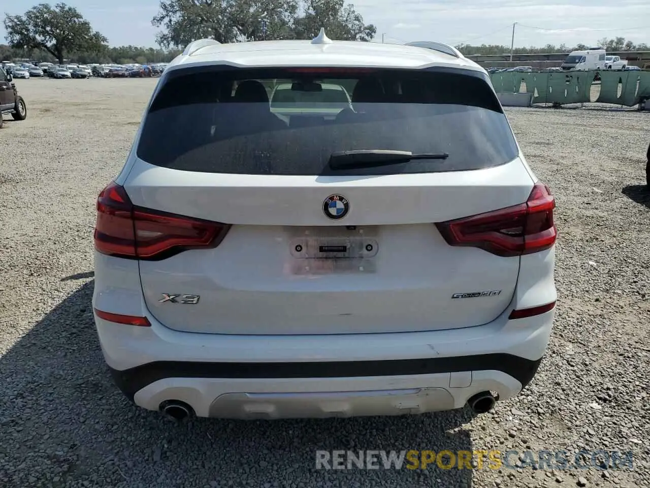 6 fotografías del automóvil dañado 5UXTY3C05L9D58537 BMW X3 2020