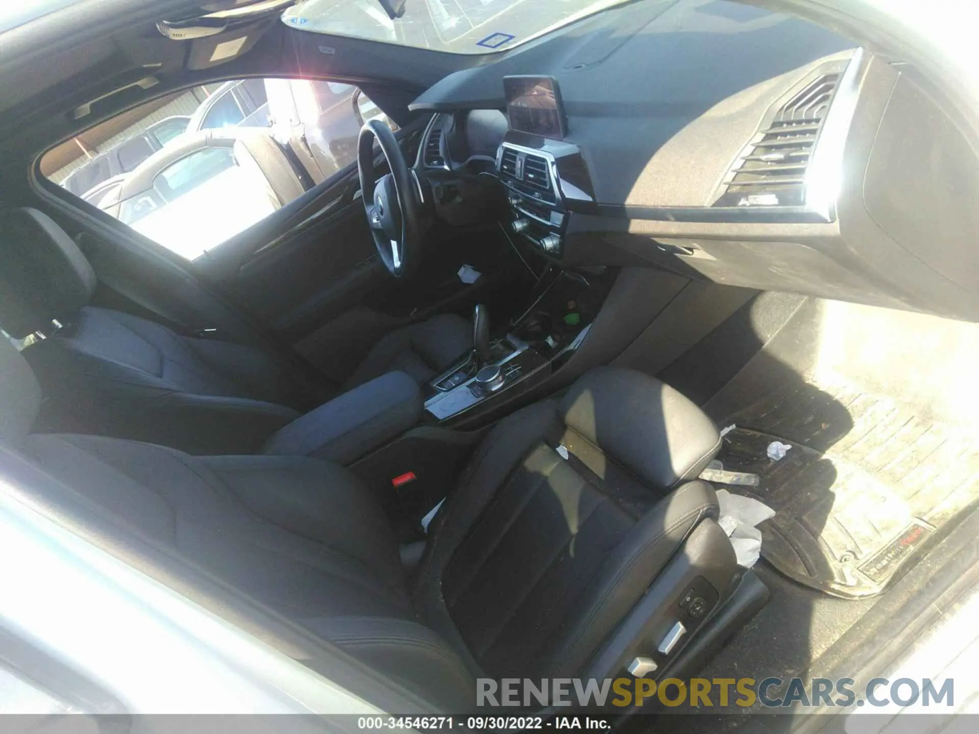 5 fotografías del automóvil dañado 5UXTY3C06L9C99000 BMW X3 2020