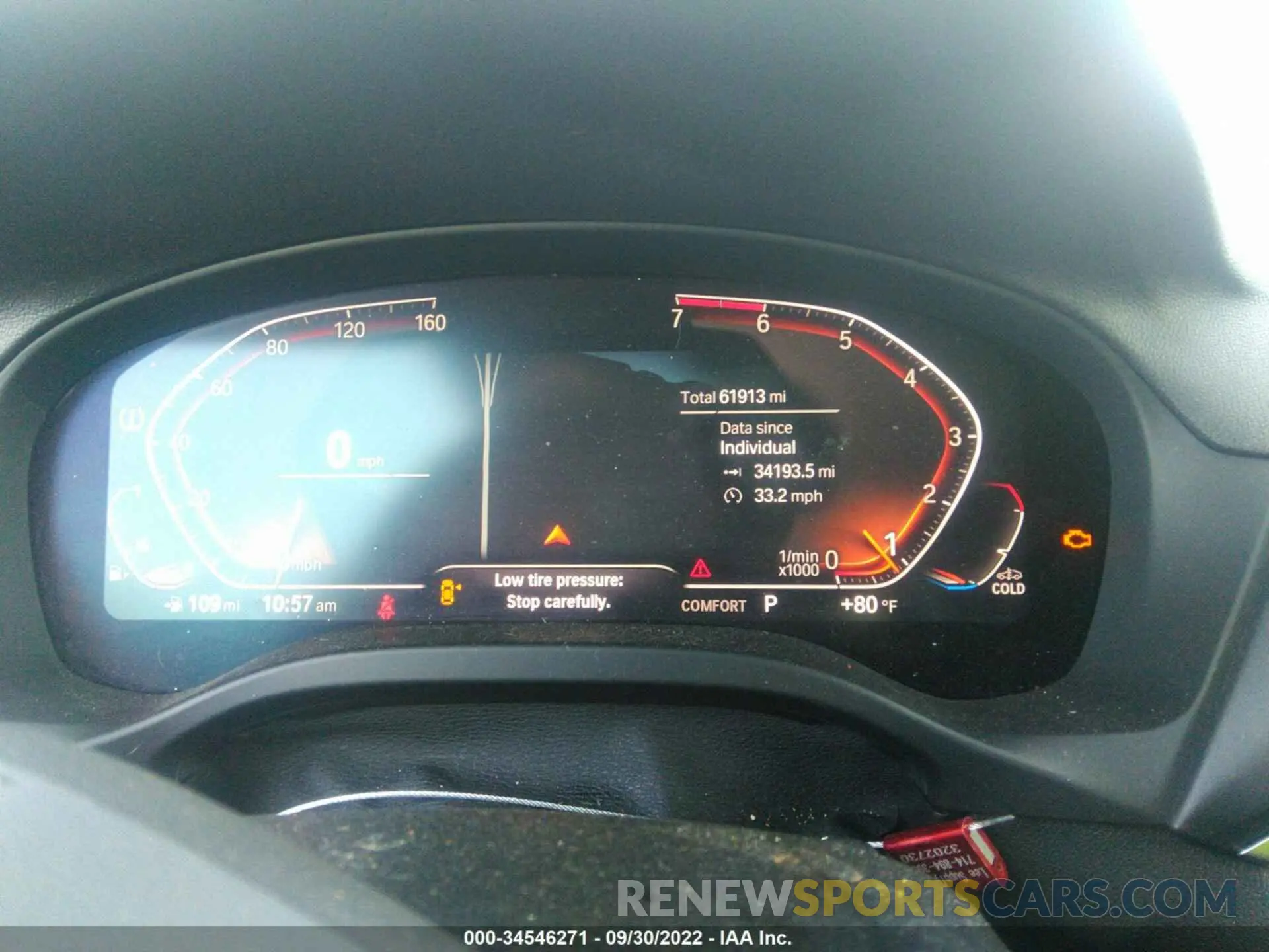 7 fotografías del automóvil dañado 5UXTY3C06L9C99000 BMW X3 2020