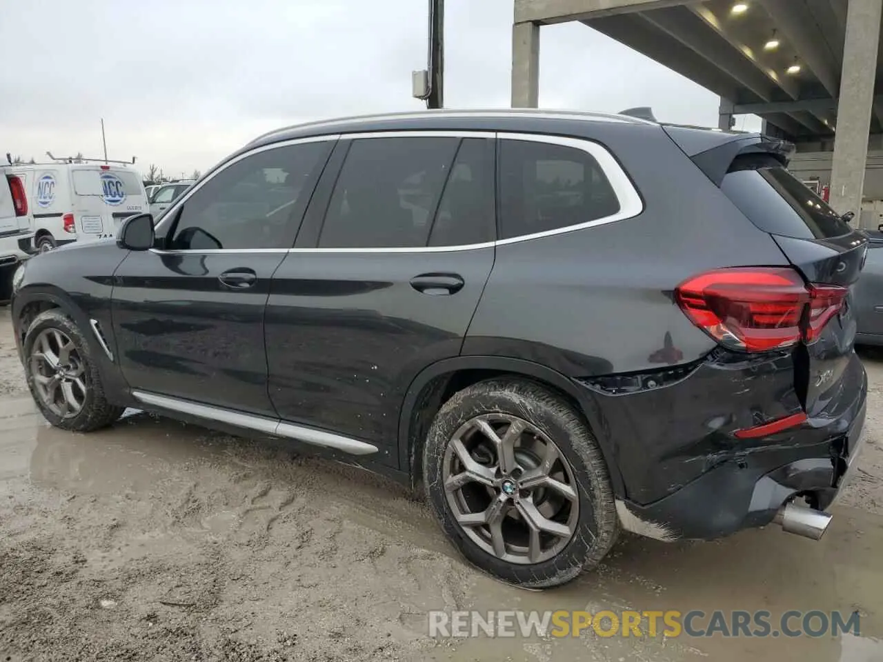 2 fotografías del automóvil dañado 5UXTY3C06L9D06933 BMW X3 2020