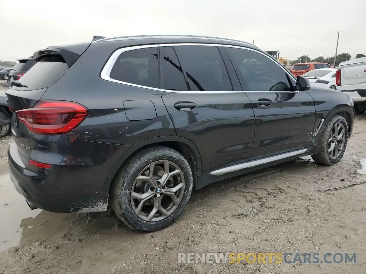 3 fotografías del automóvil dañado 5UXTY3C06L9D06933 BMW X3 2020