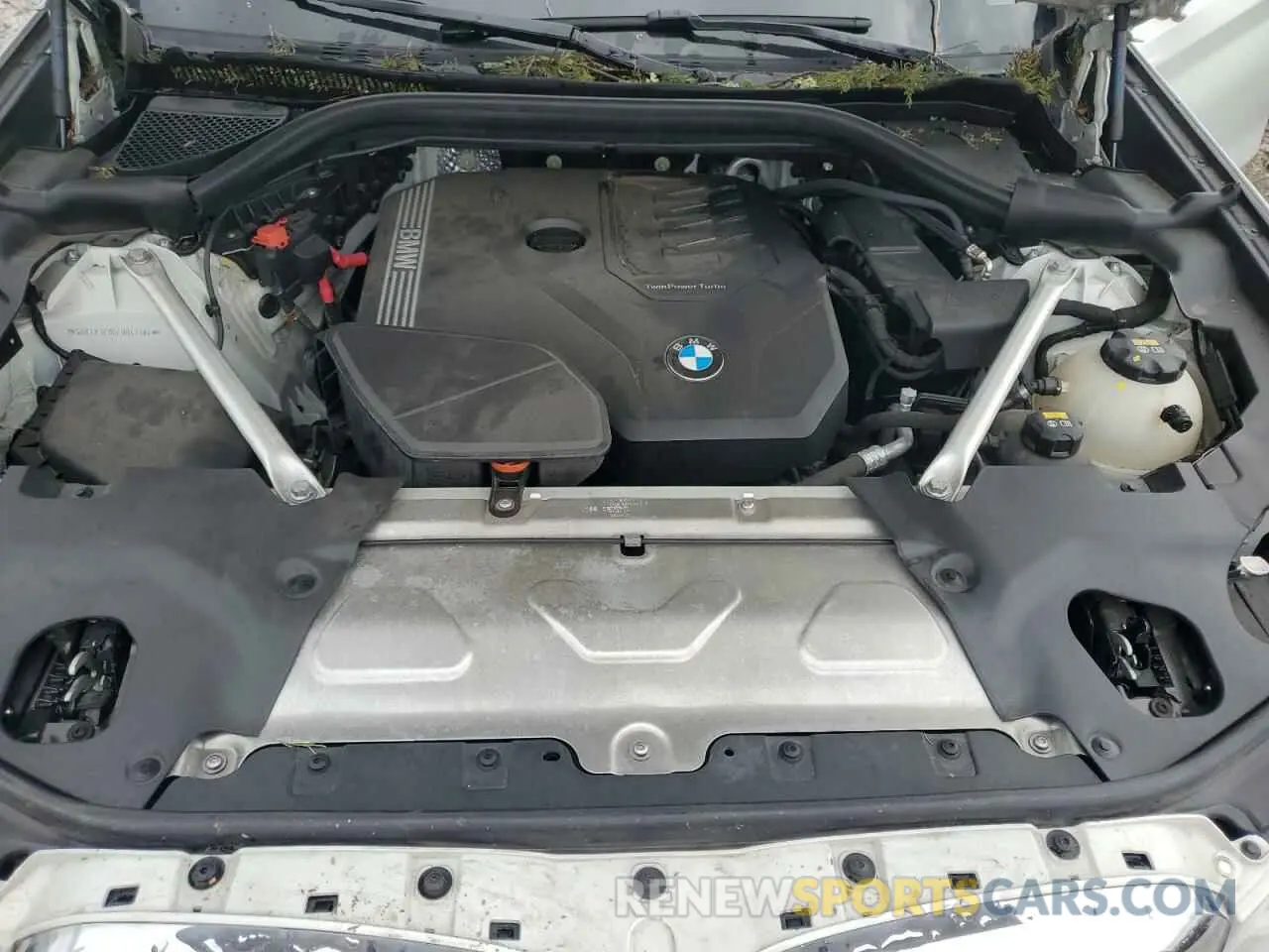12 fotografías del automóvil dañado 5UXTY3C06L9D47384 BMW X3 2020