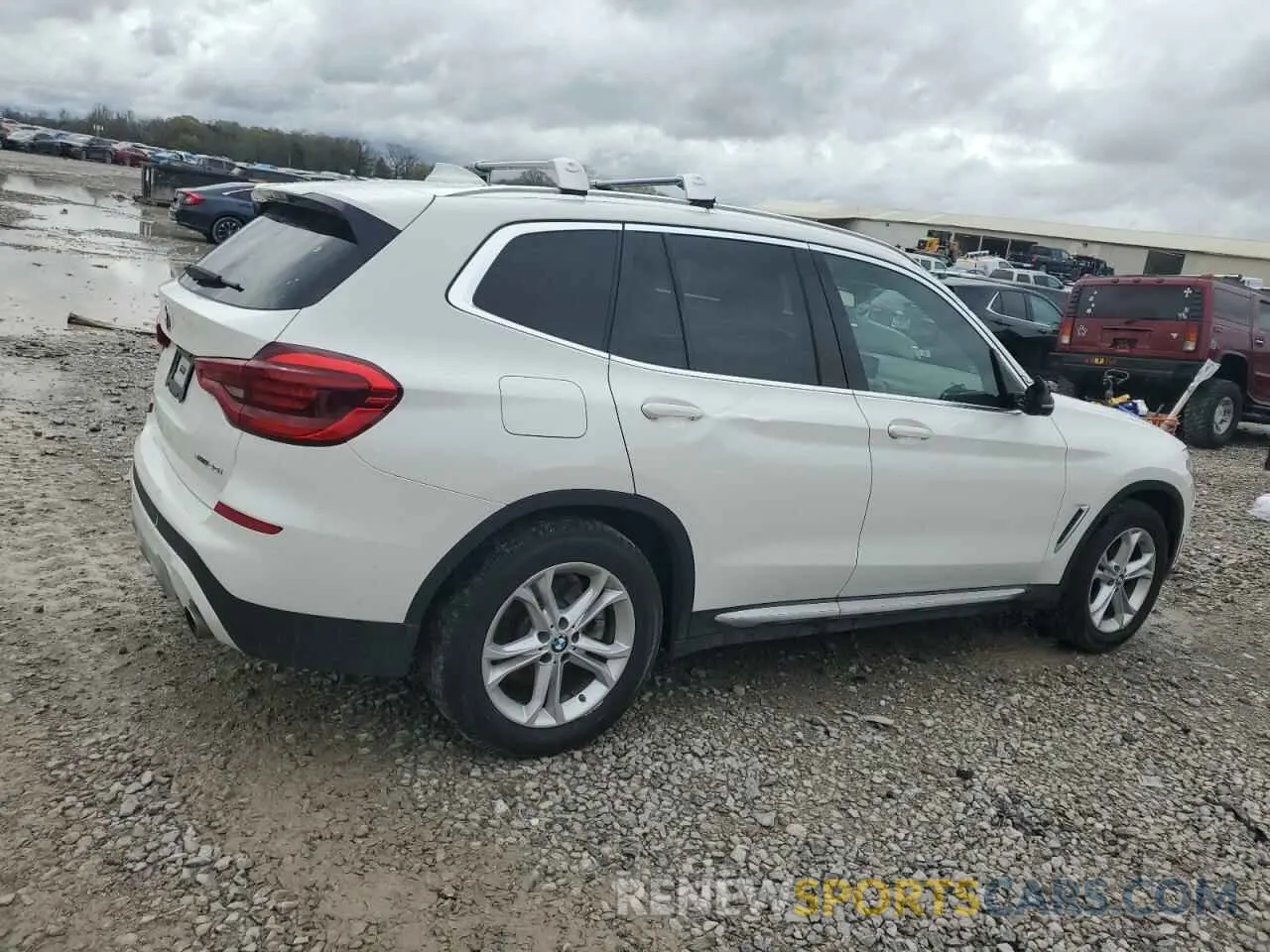 3 fotografías del automóvil dañado 5UXTY3C06L9D47384 BMW X3 2020