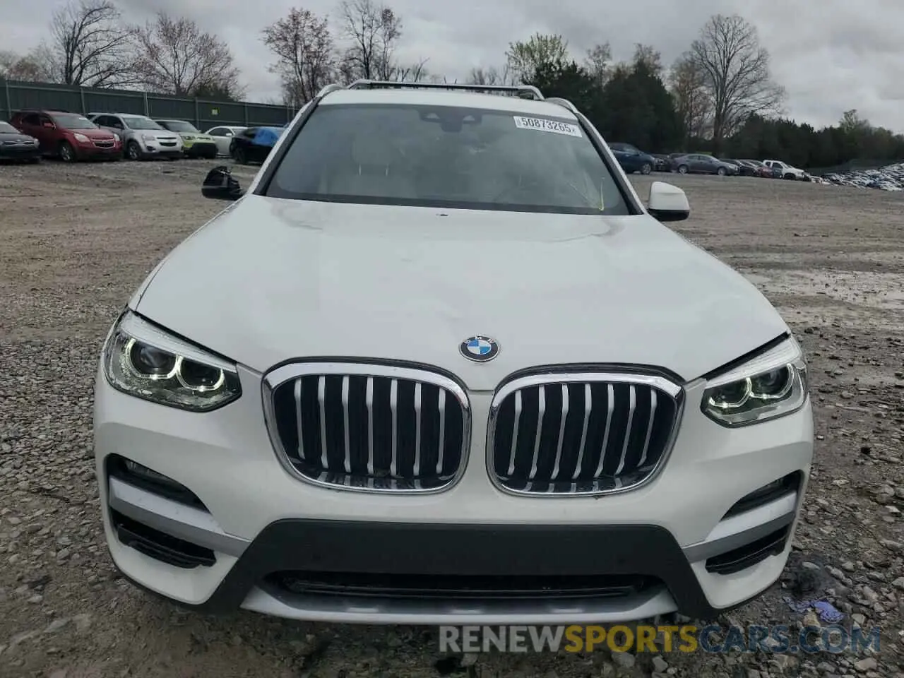 5 fotografías del automóvil dañado 5UXTY3C06L9D47384 BMW X3 2020