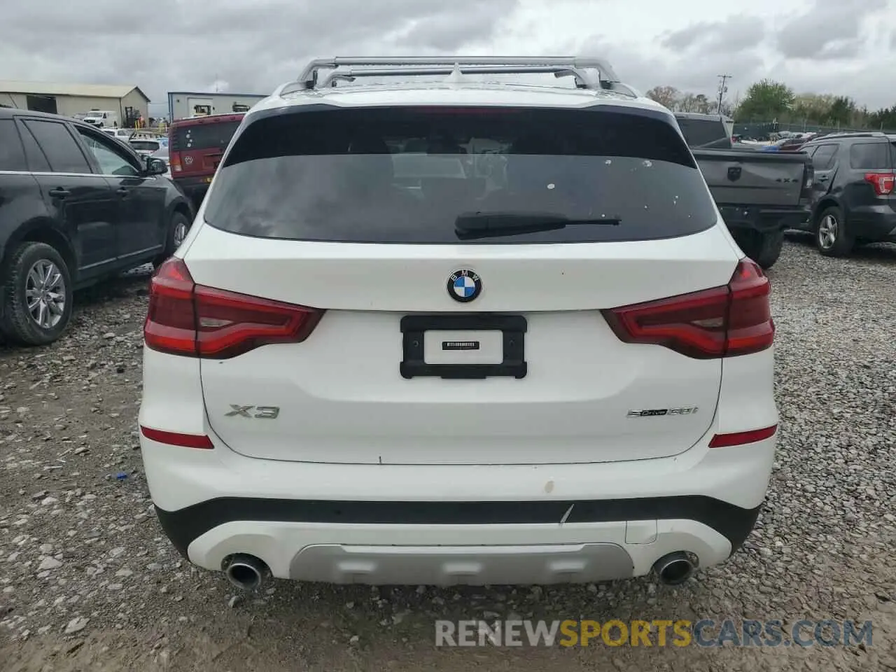 6 fotografías del automóvil dañado 5UXTY3C06L9D47384 BMW X3 2020