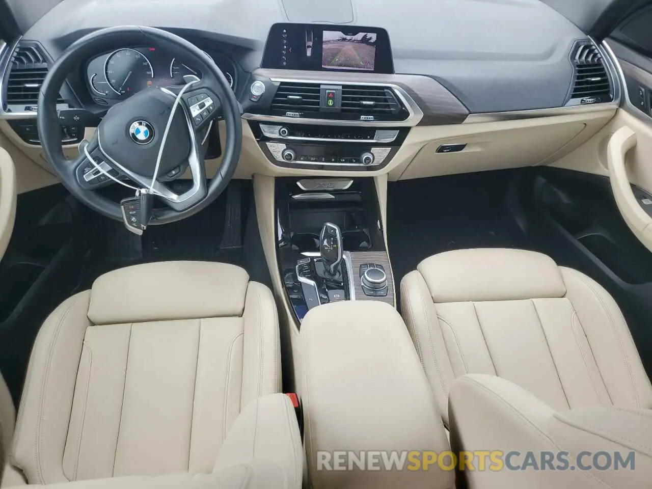 8 fotografías del automóvil dañado 5UXTY3C06L9D47384 BMW X3 2020