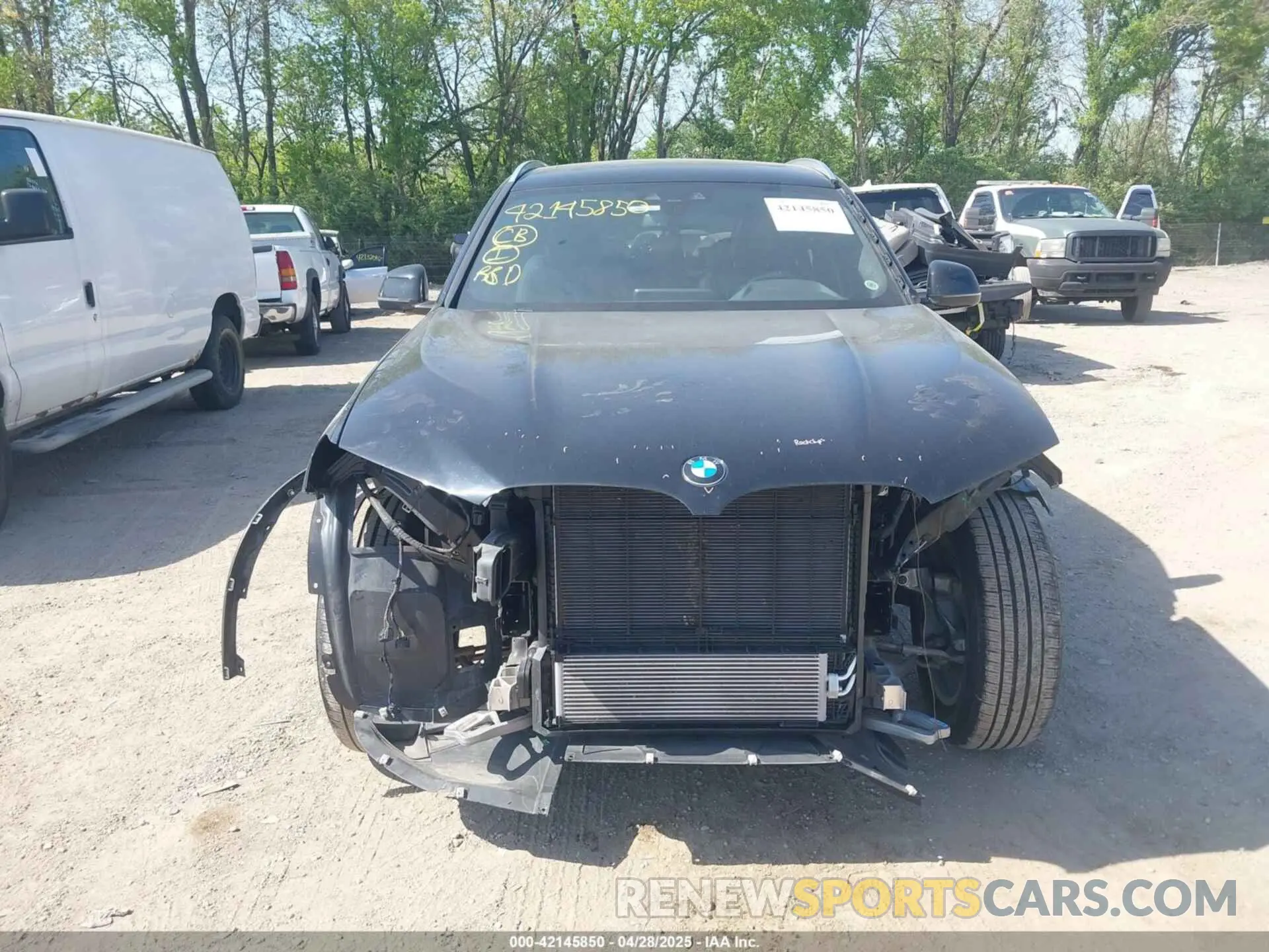 13 fotografías del automóvil dañado 5UXTY3C06LLU69498 BMW X3 2020