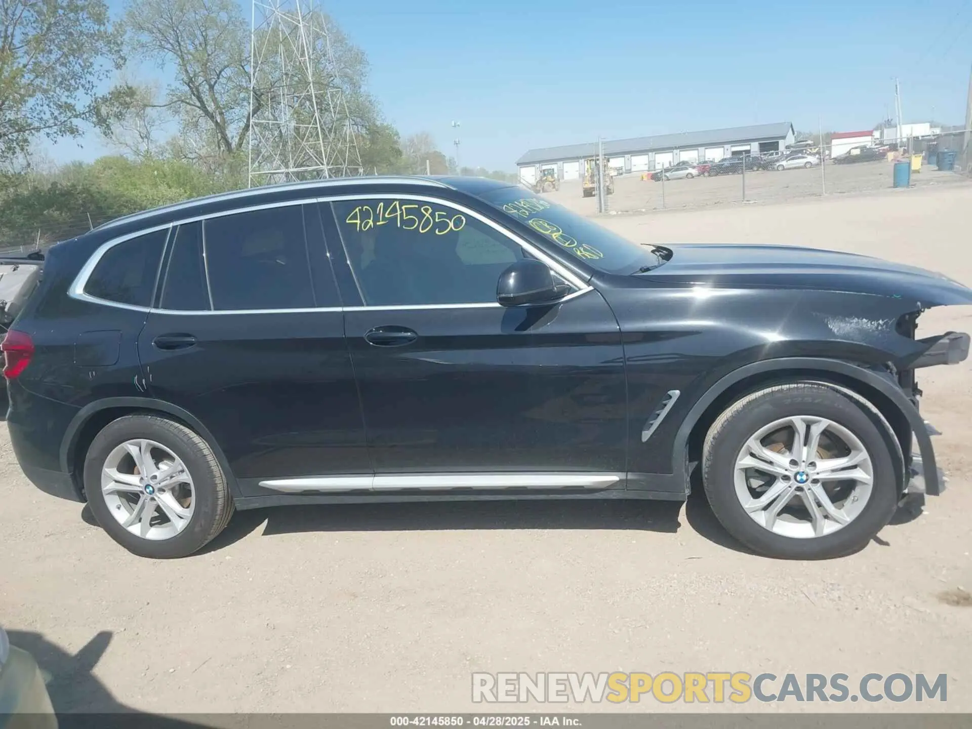 14 fotografías del automóvil dañado 5UXTY3C06LLU69498 BMW X3 2020