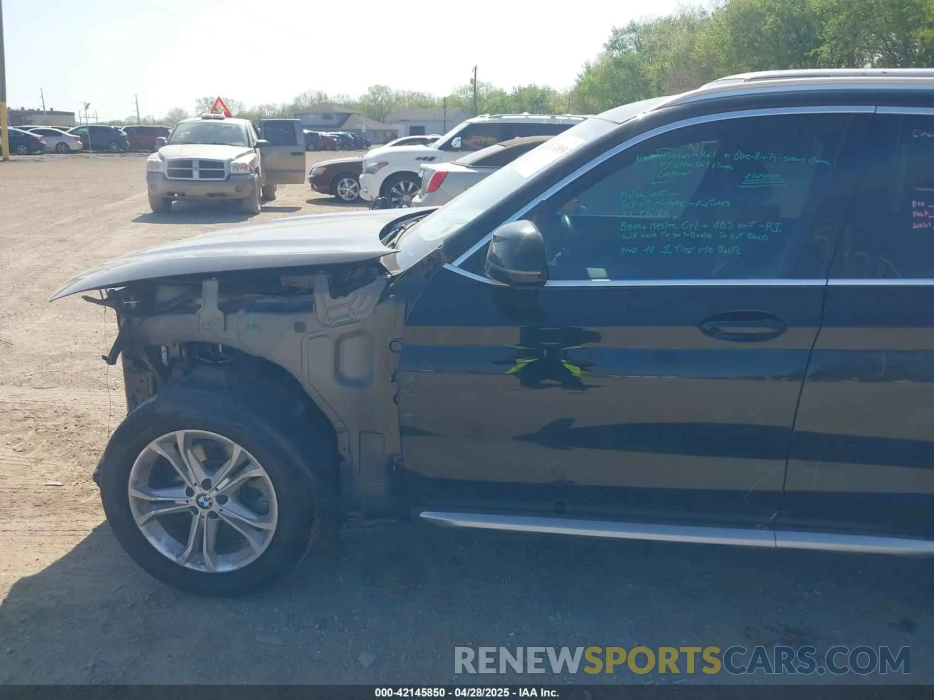 15 fotografías del automóvil dañado 5UXTY3C06LLU69498 BMW X3 2020
