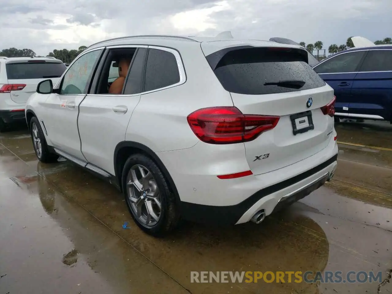 3 fotografías del automóvil dañado 5UXTY3C07L9C04508 BMW X3 2020