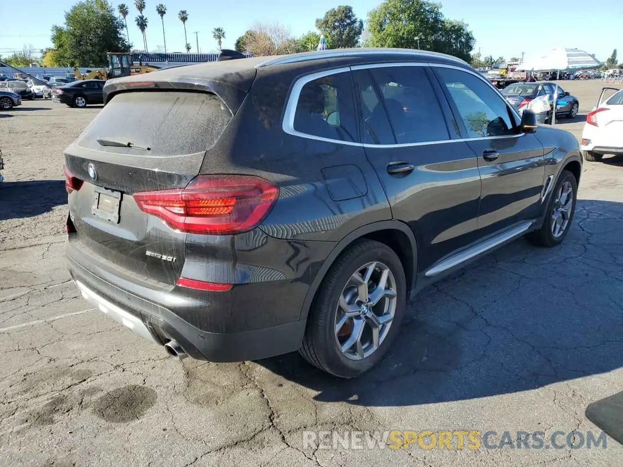 3 fotografías del automóvil dañado 5UXTY3C07L9C29036 BMW X3 2020