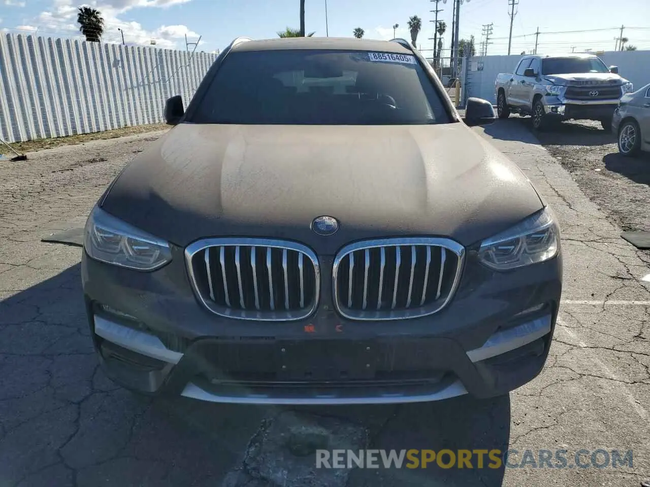 5 fotografías del automóvil dañado 5UXTY3C07L9C29036 BMW X3 2020