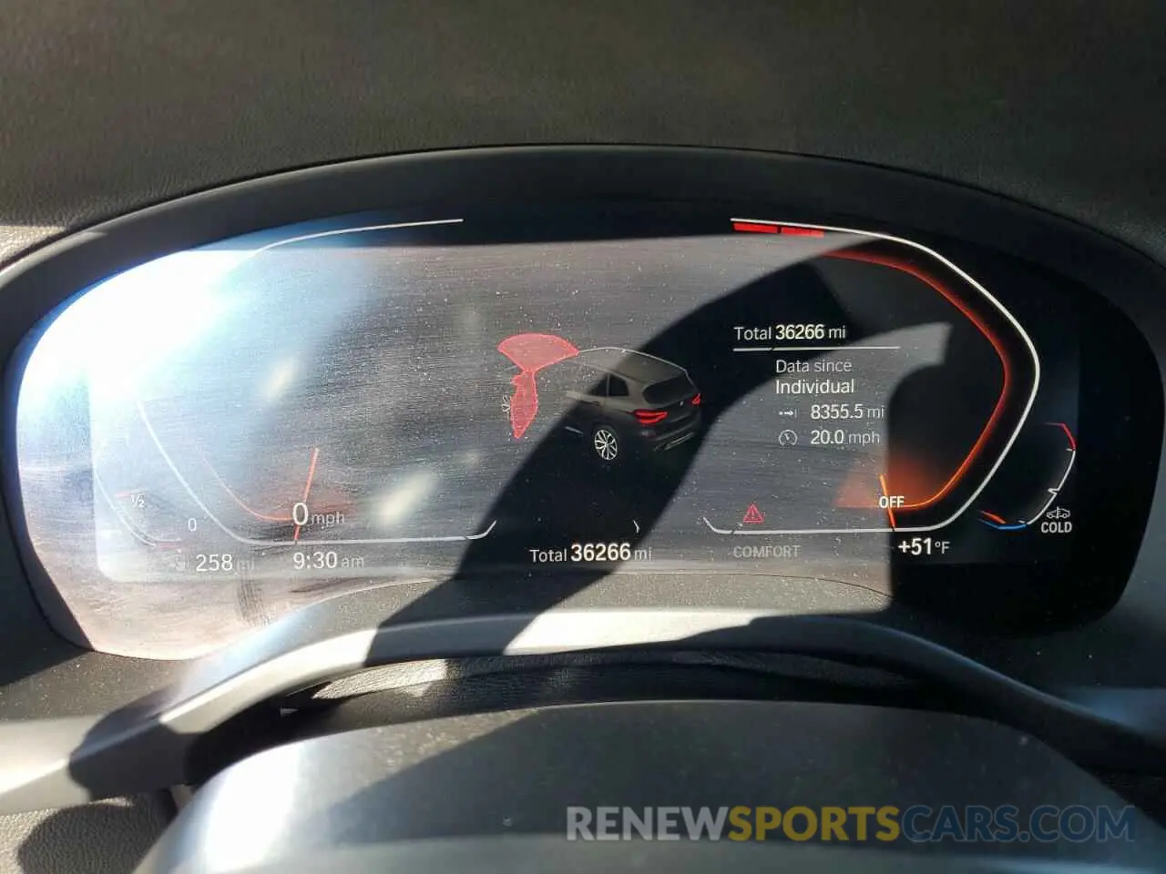 9 fotografías del automóvil dañado 5UXTY3C07L9C29036 BMW X3 2020