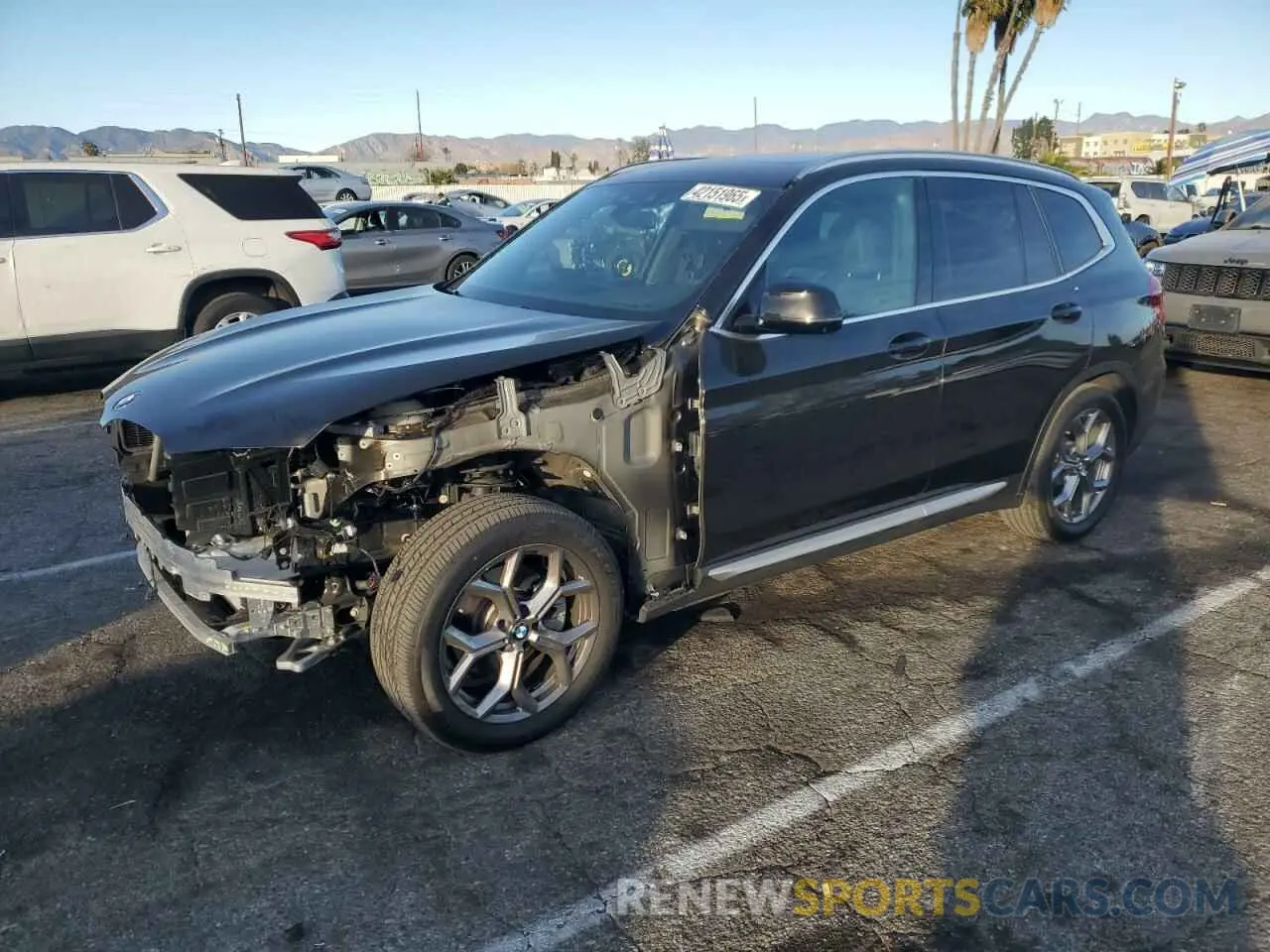 1 fotografías del automóvil dañado 5UXTY3C07L9C41414 BMW X3 2020
