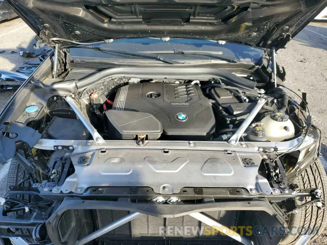 12 fotografías del automóvil dañado 5UXTY3C07L9C41414 BMW X3 2020