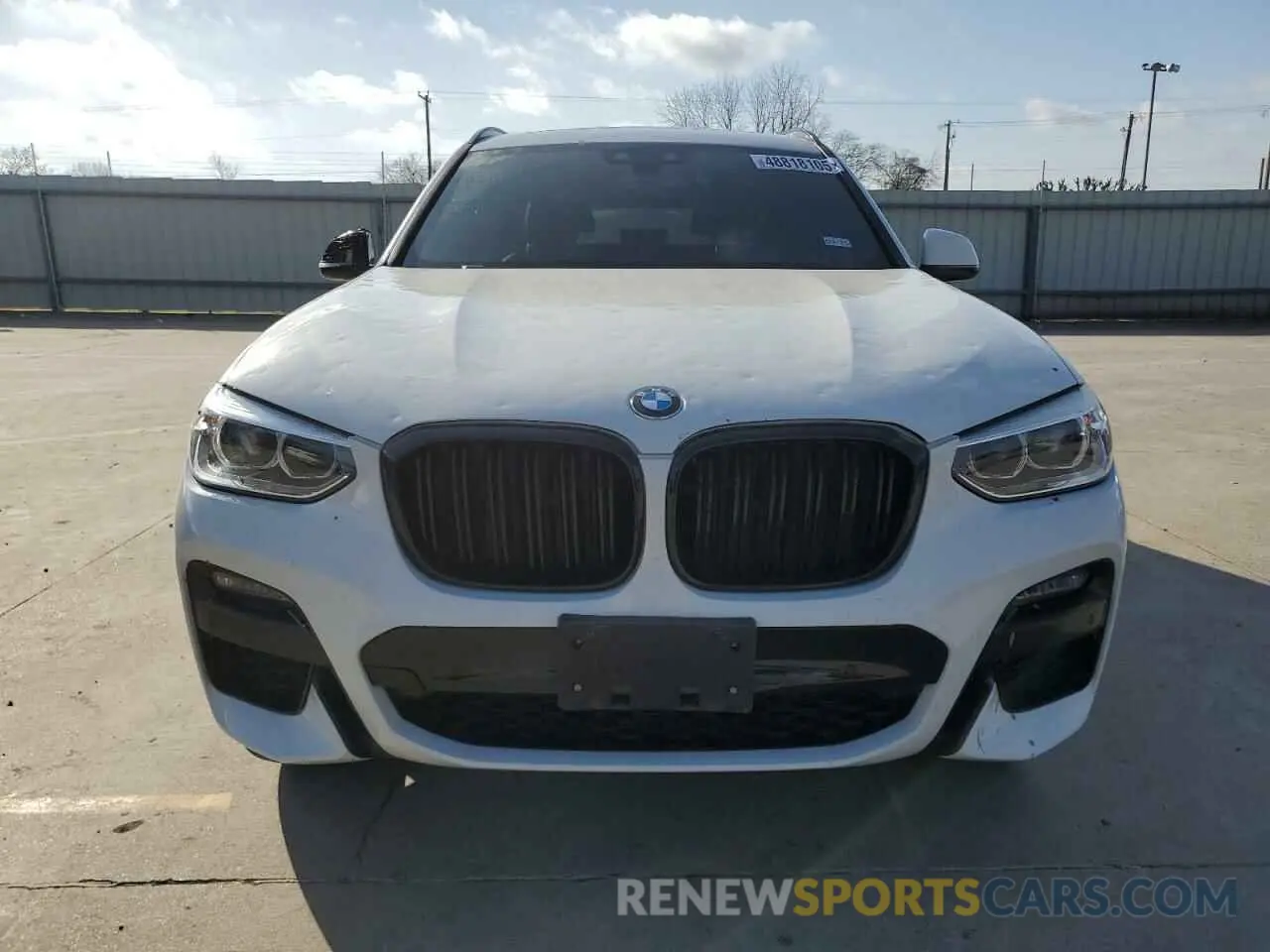 5 fotografías del automóvil dañado 5UXTY3C07L9C47794 BMW X3 2020
