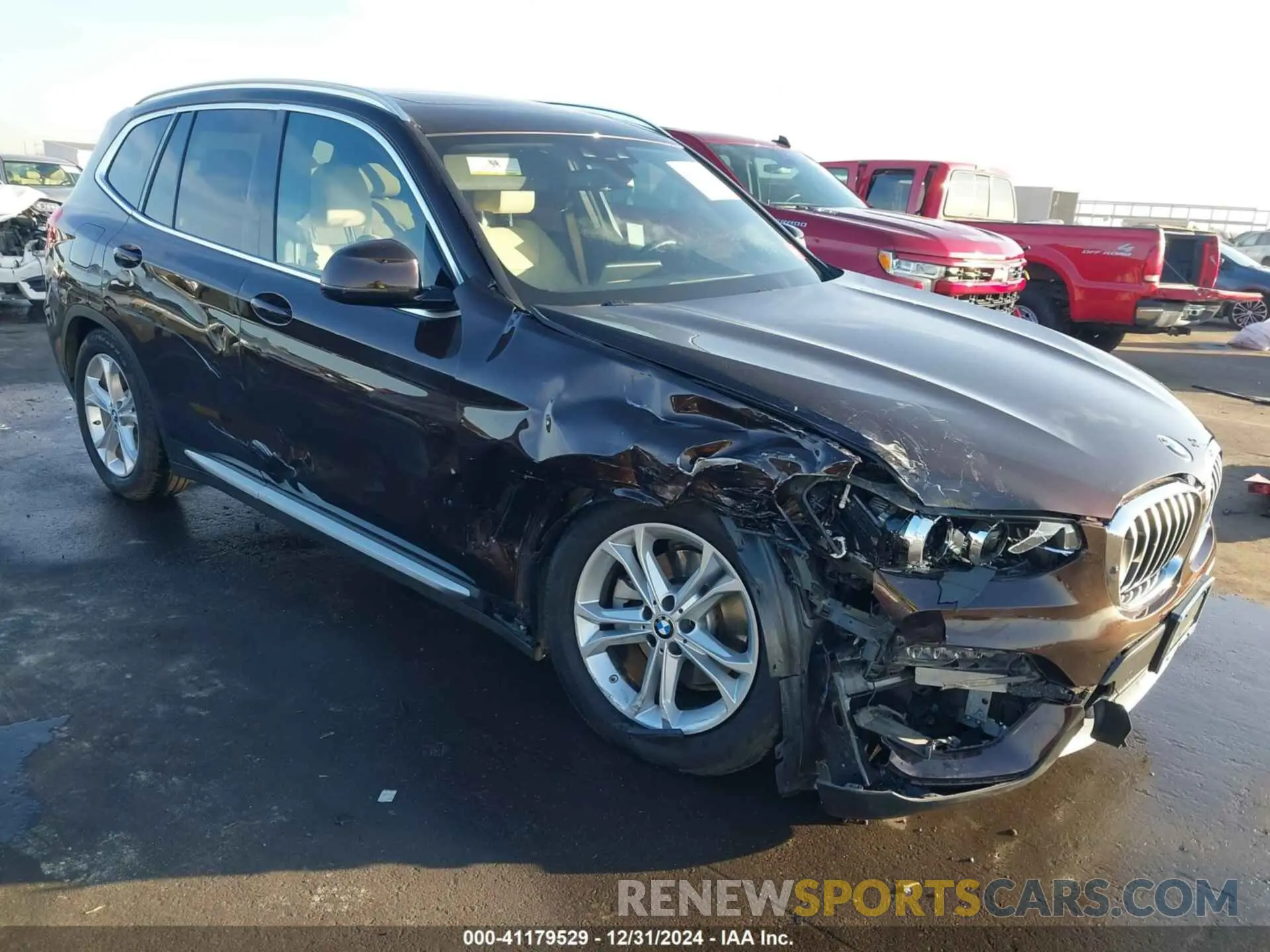 1 fotografías del automóvil dañado 5UXTY3C07L9D36801 BMW X3 2020