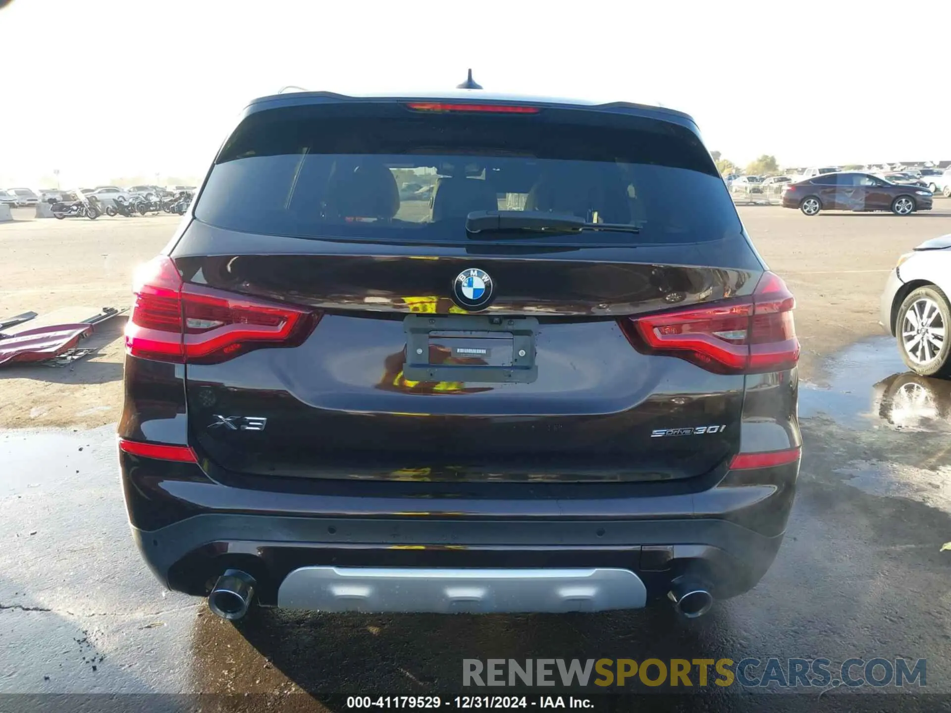 17 fotografías del automóvil dañado 5UXTY3C07L9D36801 BMW X3 2020