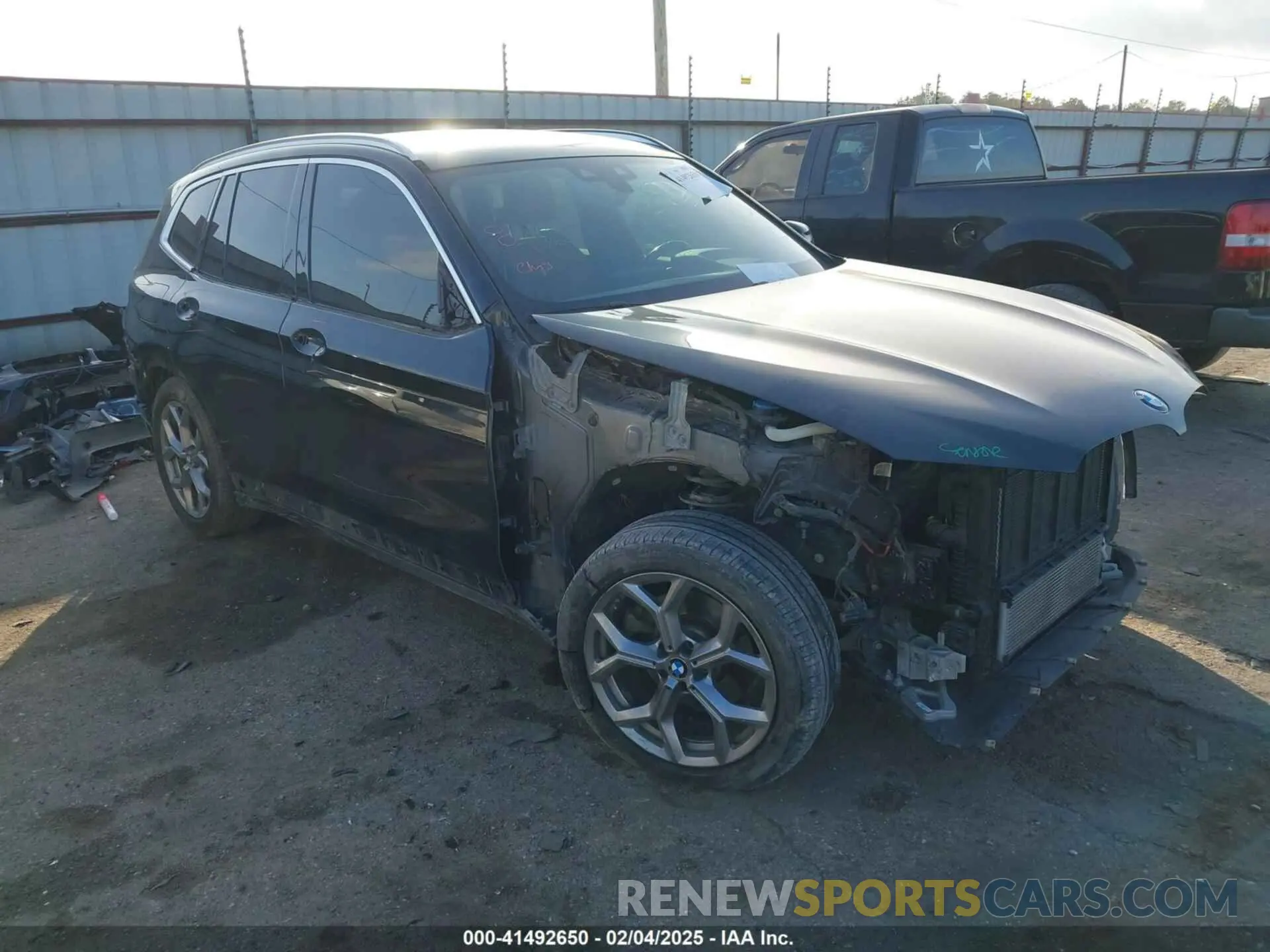 1 fotografías del automóvil dañado 5UXTY3C07LLU70420 BMW X3 2020