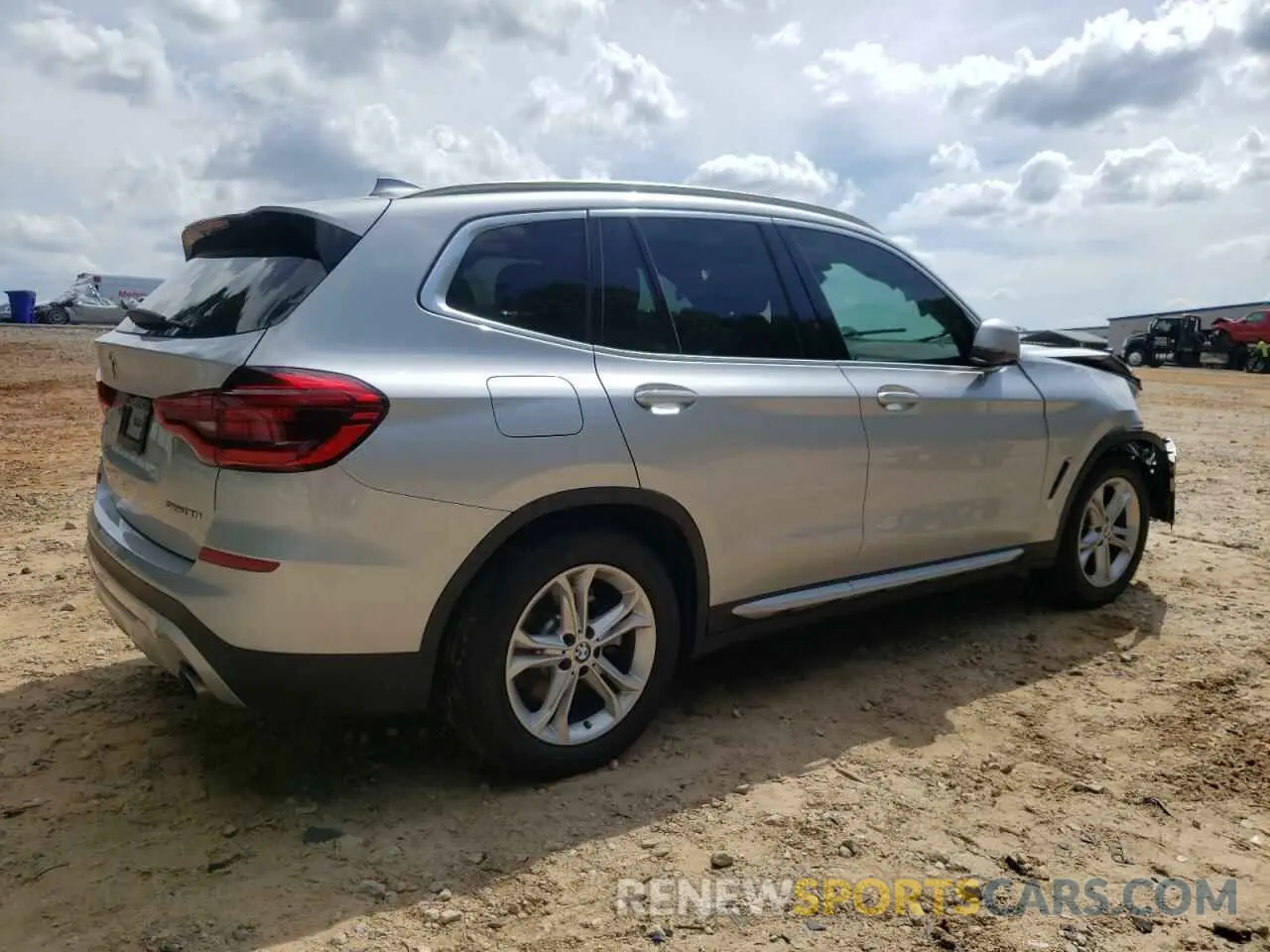 3 fotografías del automóvil dañado 5UXTY3C08L9B21993 BMW X3 2020